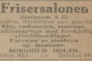 Bilde av Frisersalonen, Borghild Holth